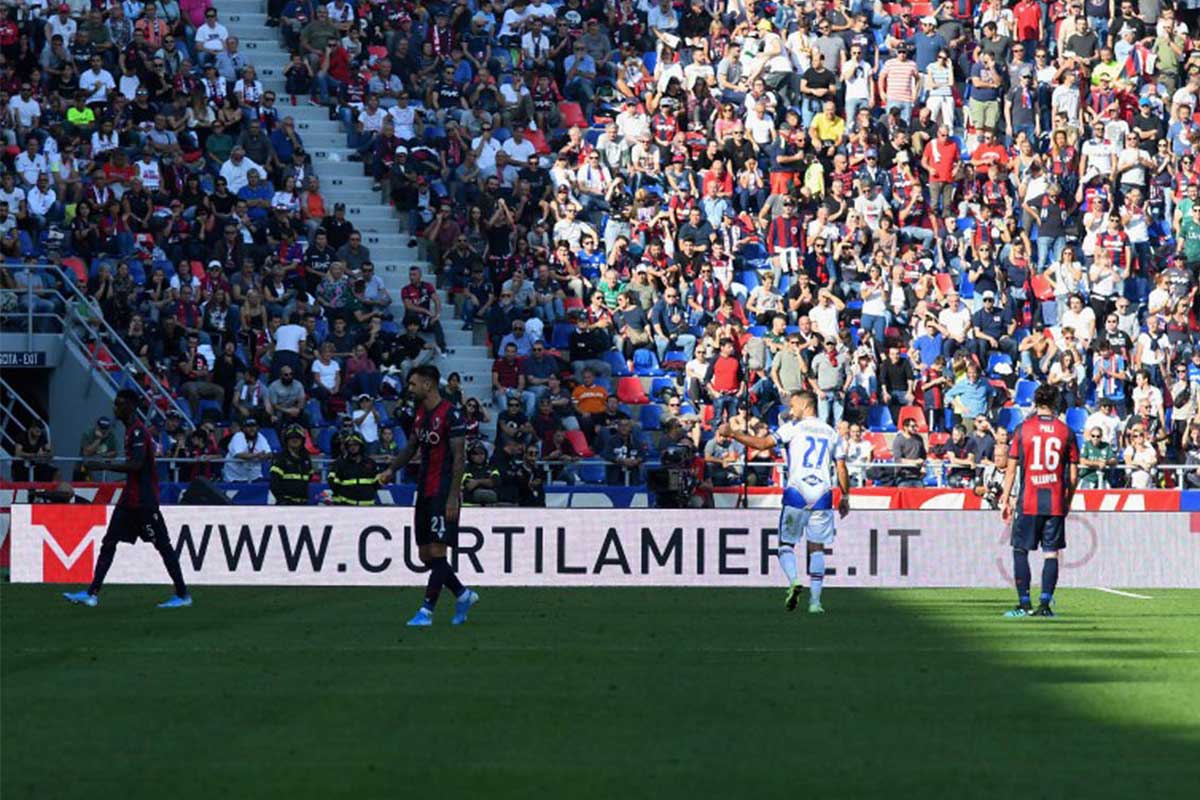 Curti Lamiere sponsert den FC Bologna