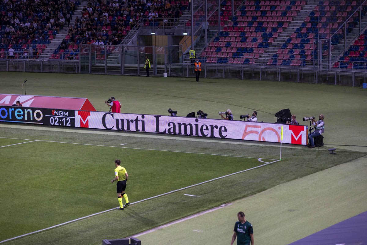 Curti Lamiere sponsert den FC Bologna